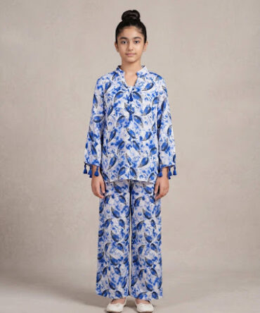 Cobalt Cloud Two-Piece Set